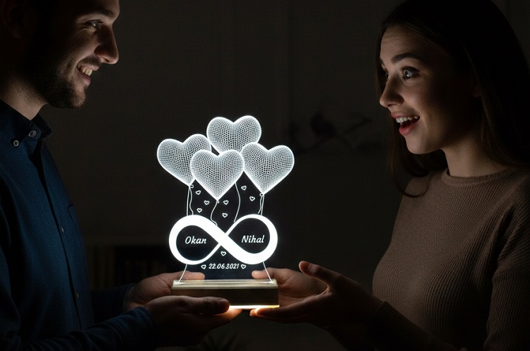 3 Boyutlu LED Lamba Modelleri