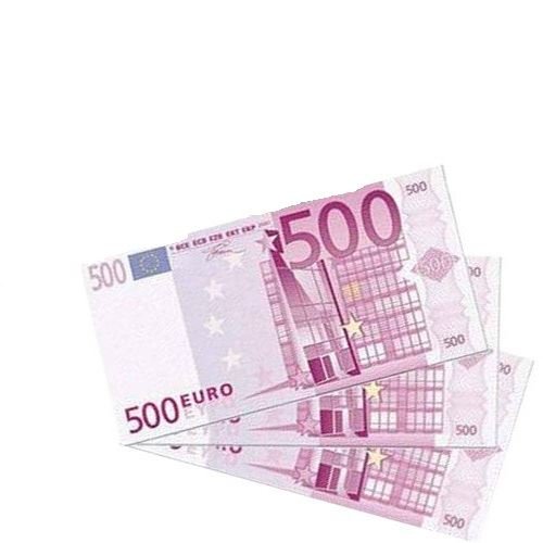 500 EURO Peçete