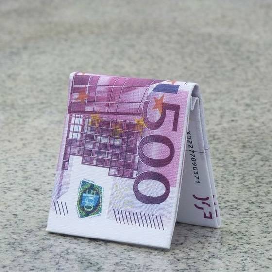 500 Euro Şeklinde Cüzdan