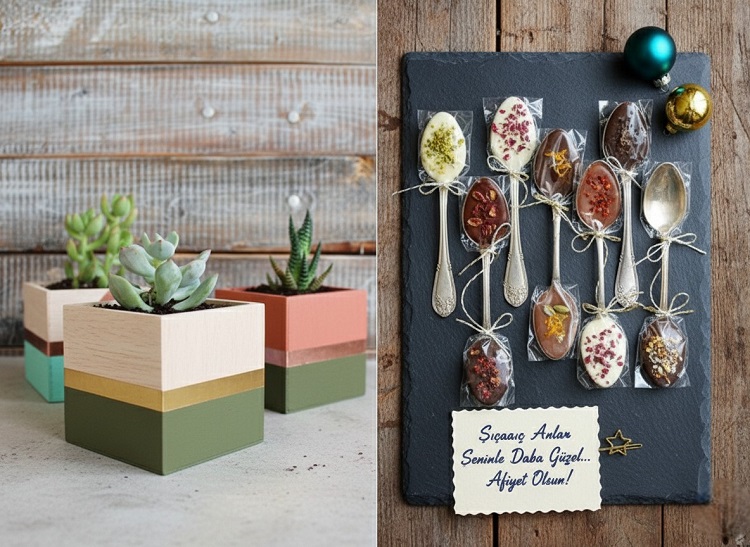 Anneler İçin Kolay El Emeği Hediyeler