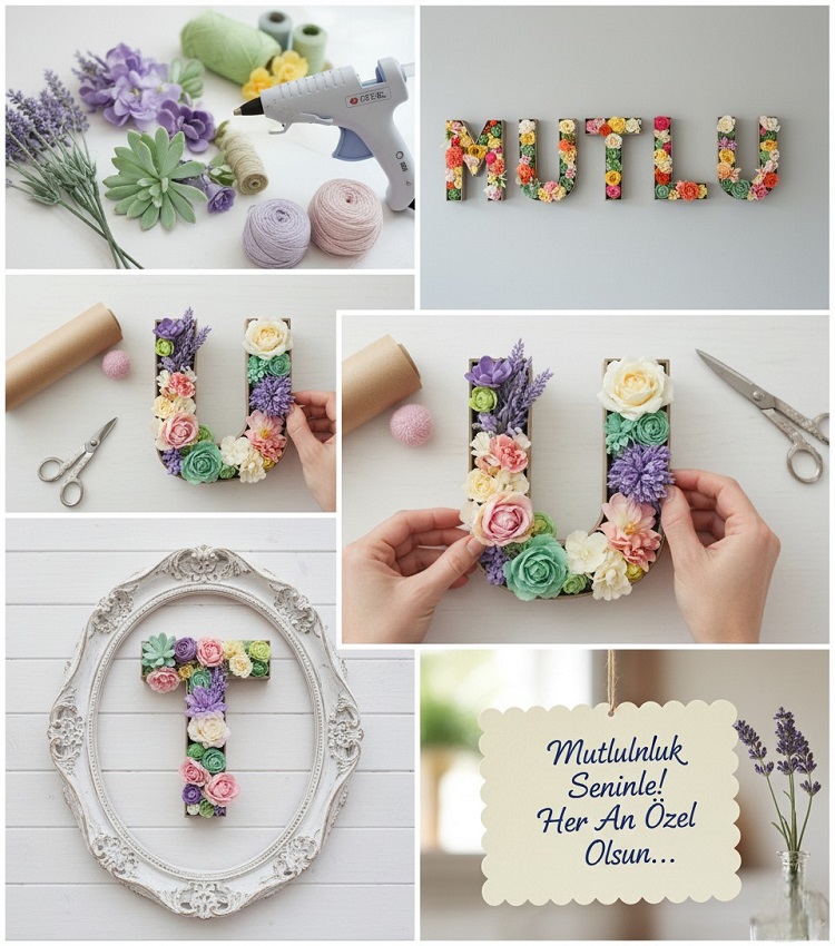 Anneler İçin Kolay El Emeği Hediyeler