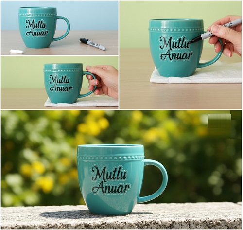 Asetat Kalemi İle Hediyelik Kupalar Yapılışı