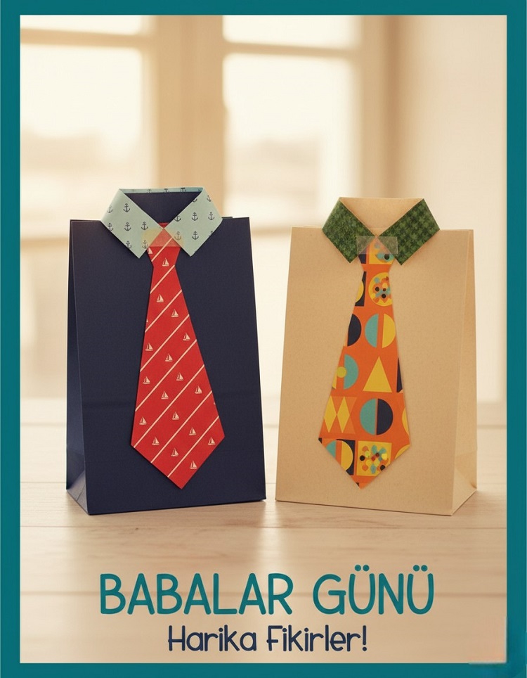 Babaya Hediye Kutusu Hazırlama