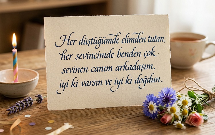 en yakın arkadaşa doğum günü mesajları