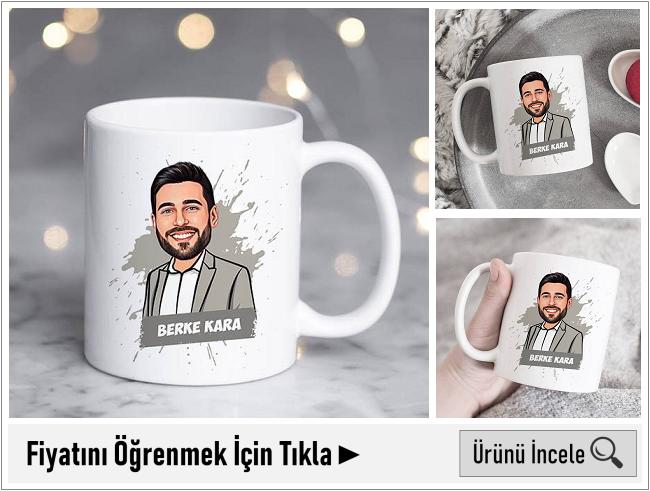 karikatürlü bardak - erkeğe en anlamlı hediye