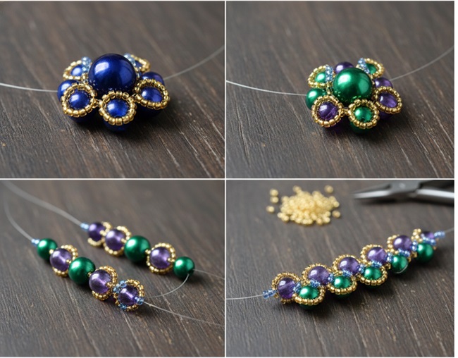 Boncuklardan Kolye Nasıl Yapılır