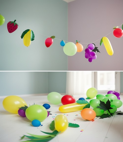 El Yapımı Doğum Günü Süsleri