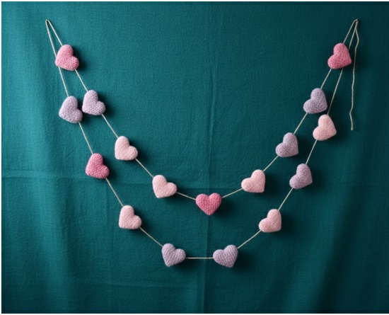 El Yapımı Romantik Süsler