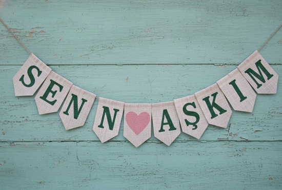 El Yapımı Romantik Süsler