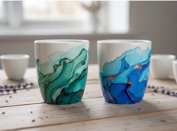 El Yapımı Sevgili Kupa Bardakları