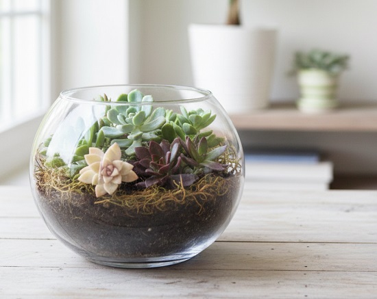 El Yapımı Teraryum Bahçe Önerisi