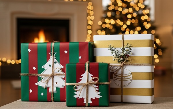 El Yapımı Yılbaşı Hediye Kutuları