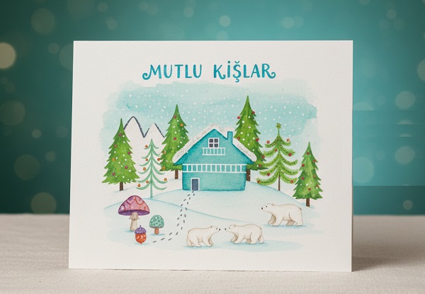 El Yapımı Yılbaşı Tebrik Kartı Çeşitleri