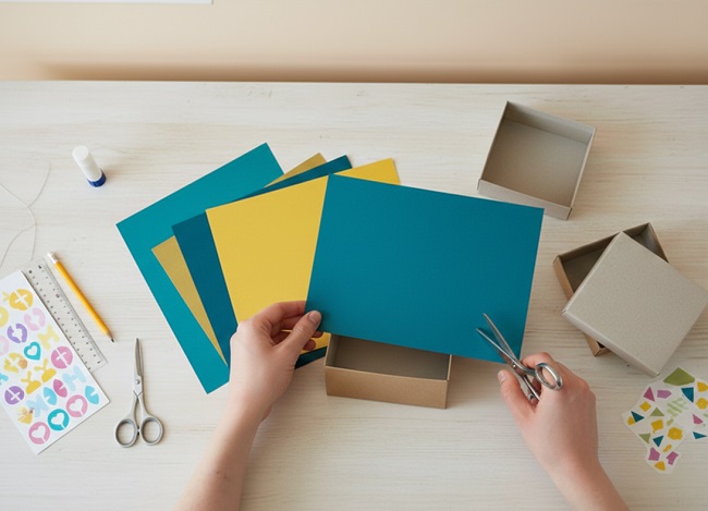 El Yapımı Hediye Kutusu