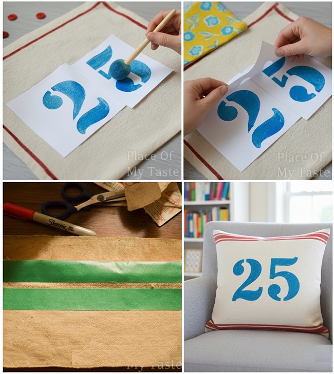 Evde Kişiye Özel Yastık Yapımı