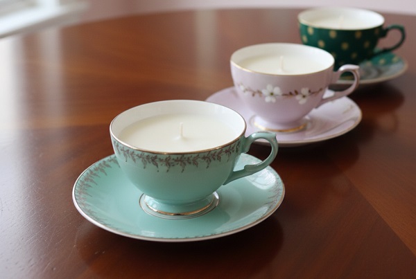 Fincanlardan Dekoratif Ev Süsleri Yapımı