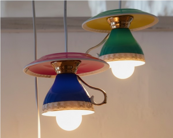 Fincanlardan Dekoratif Ev Süsleri Yapımı