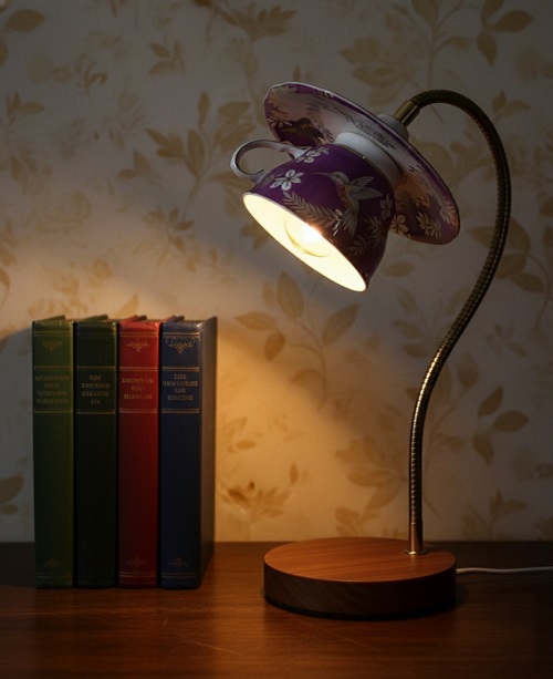 Fincanlardan Dekoratif Ev Süsleri Yapımı