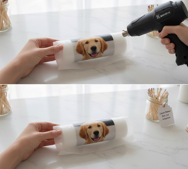 Fotoğraflı Mum Nasıl Yapılır