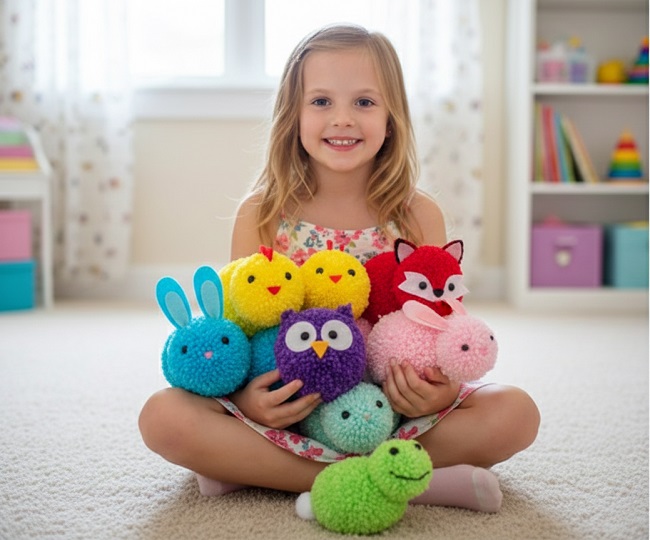 Kız Çocukları için El Yapımı Hediyeler