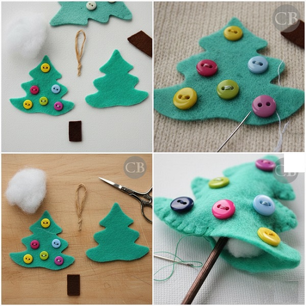 Keçeden Yılbaşı Ağacı Yapımı