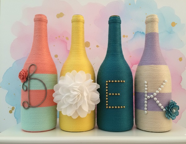 Kullanılmayan Şişelerden Vazo Yapımı