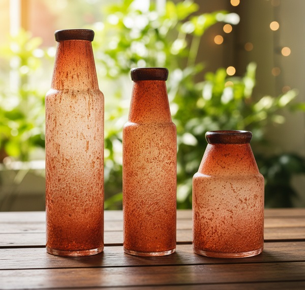 Kullanılmayan Şişelerden Vazo Yapımı