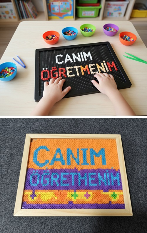 Öğretmene El Yapımı Sürpriz Hediyeler