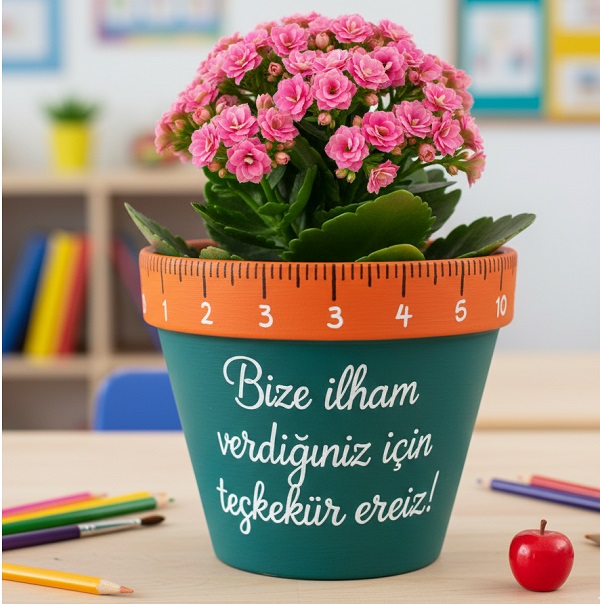 Öğretmene El Yapımı Sürpriz Hediyeler