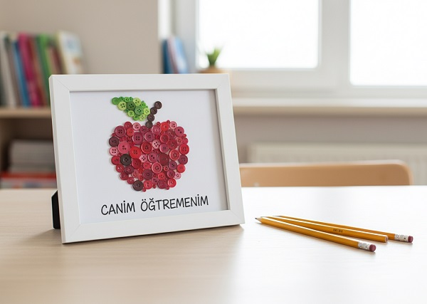 Öğretmene El Yapımı Sürpriz Hediyeler