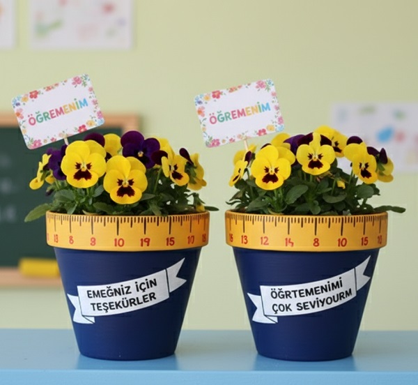 Öğretmenler İçin El Yapımı Hediyeler