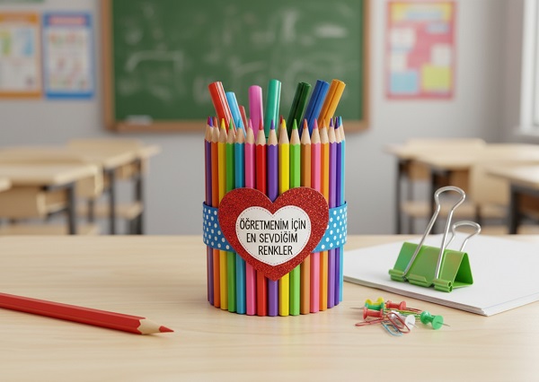 Öğretmenler İçin El Yapımı Hediyeler