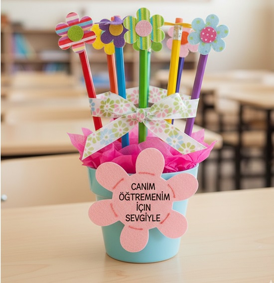 Öğretmenler İçin El Yapımı Hediyeler