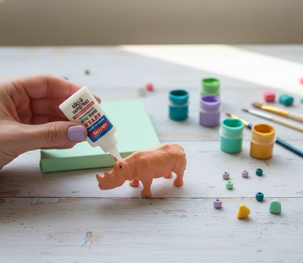 Oyuncak Hayvanlardan Mini Kanvas Yapımı