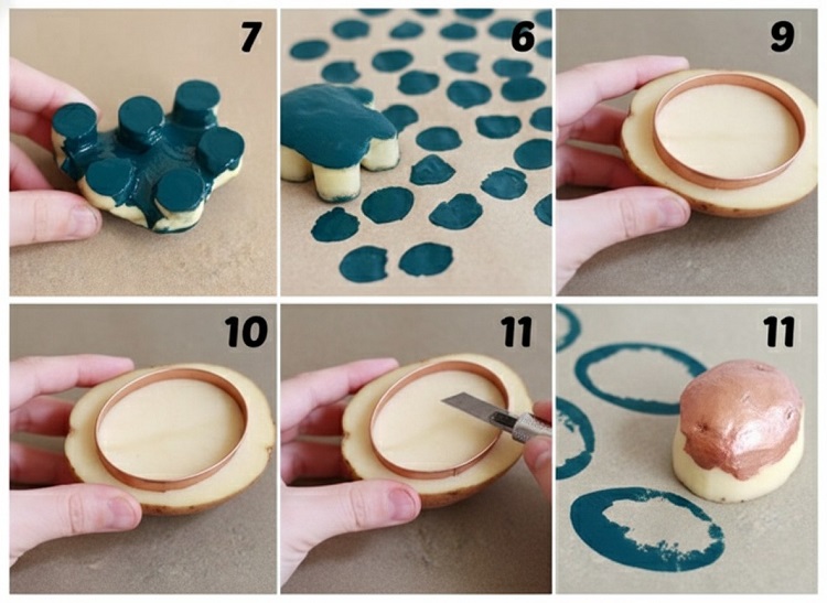 Patates Baskılı Hediye Paketi