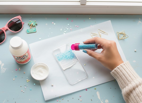 Renkli cep telefonu kapağı nasıl yapılır