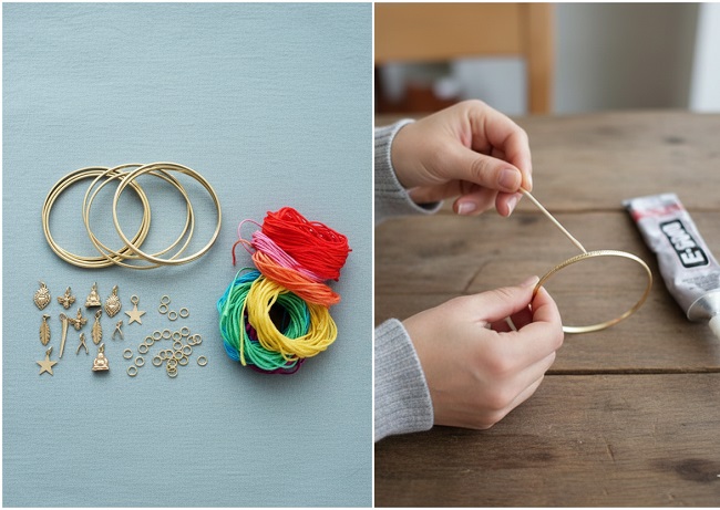 Sevgiliye El Yapımı Bileklik