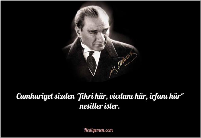 Atatürk'ün öğretmenler ile ilgili sözleri 