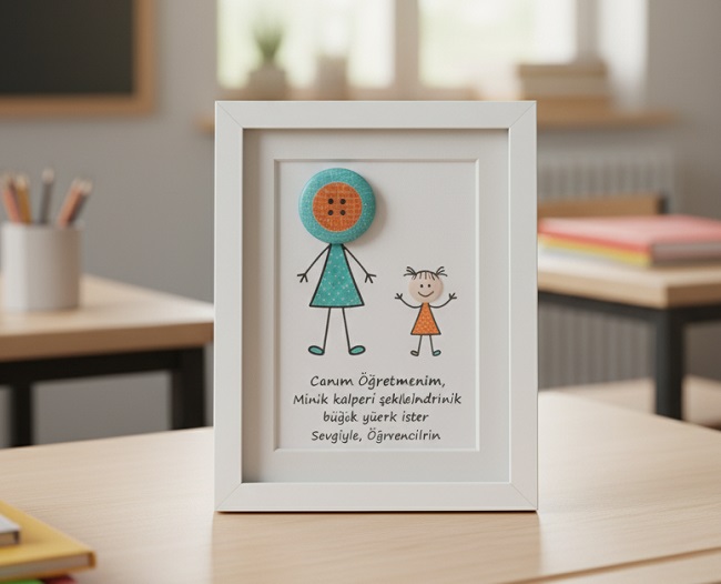 El Yapımı Öğretmenler Günü Hediyeleri