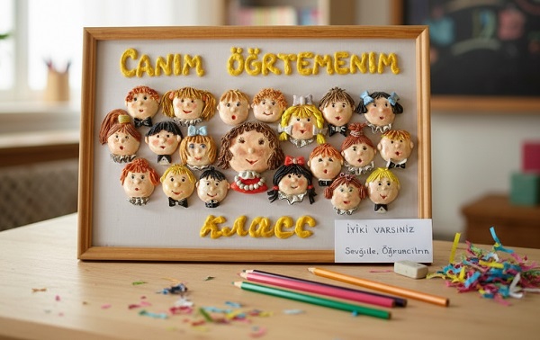El Yapımı Öğretmenler Günü Hediyeleri
