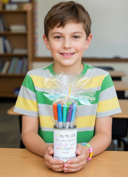 El Yapımı Öğretmenler Günü Hediyeleri