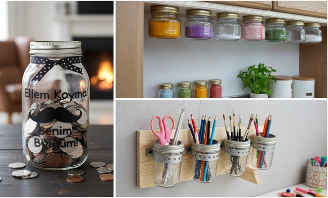 Eski Kavanozları Yeniden Değerlendirme