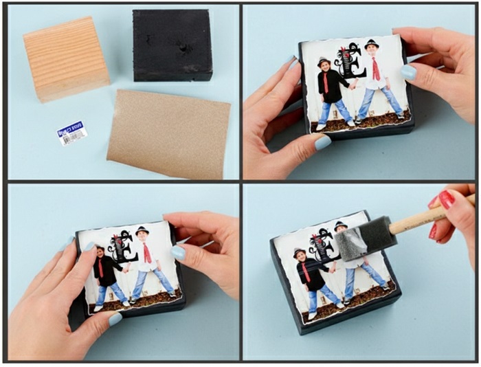 El Yapımı Fotoğraflı Küpler