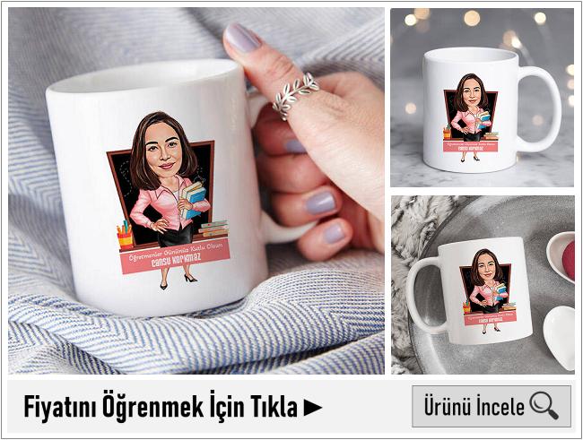 Kadın Öğretmene Teşekkür Hediyesi