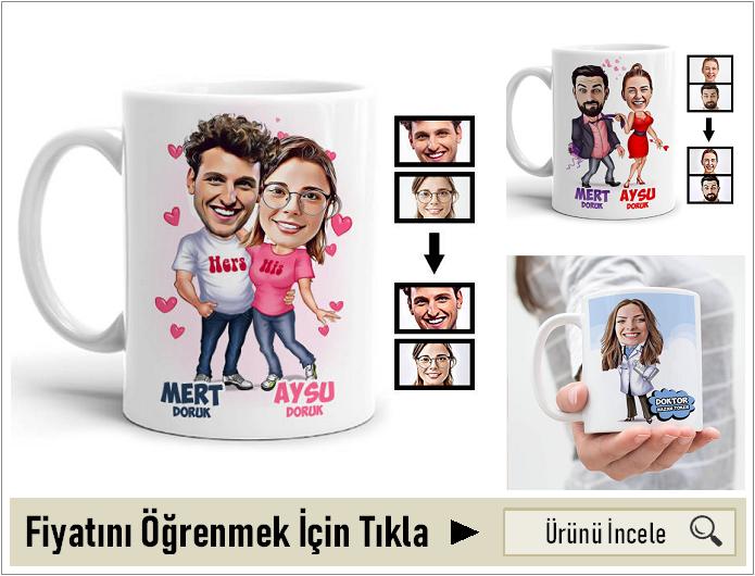 kadınlar günü kupa bardakları