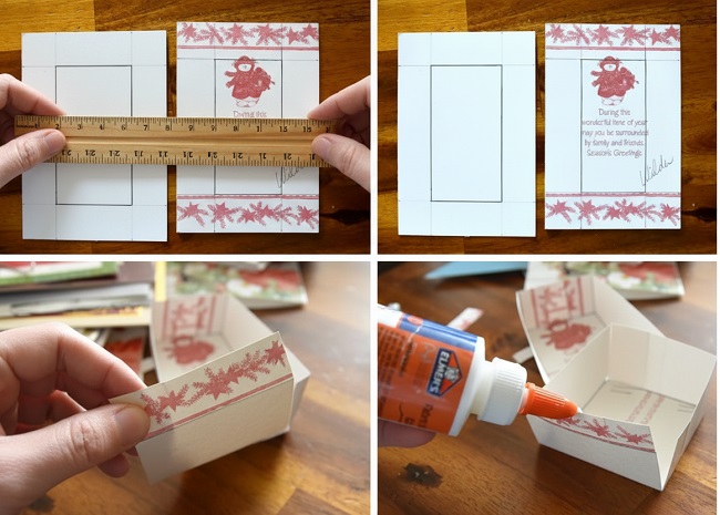 Yılbaşı Kartları İle Hediye Kutusu Yapımı