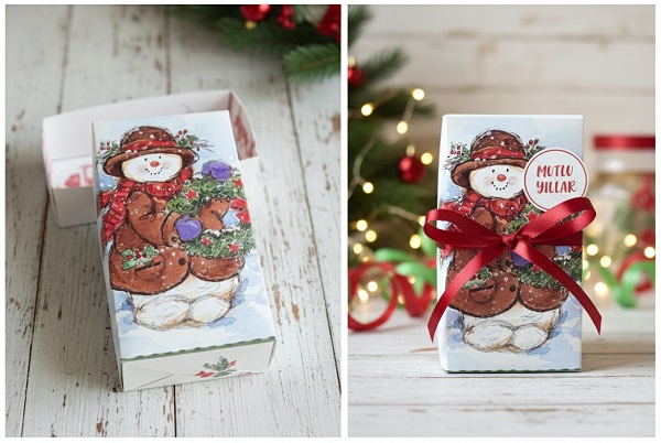 Yılbaşı Kartları İle Hediye Kutusu Yapımı