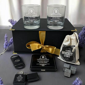 Ağabeye Hediye Diamond Signature Advanced Viski Seti - Thumbnail