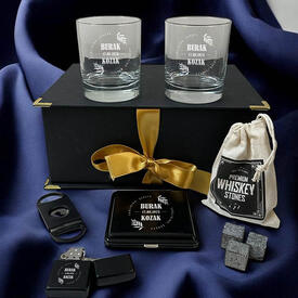 Ağabeye Hediye Elite Prestige Advanced Viski Seti - Thumbnail