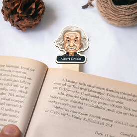 Albert Einstein Esprili Çubuk Kitap Ayracı - Thumbnail